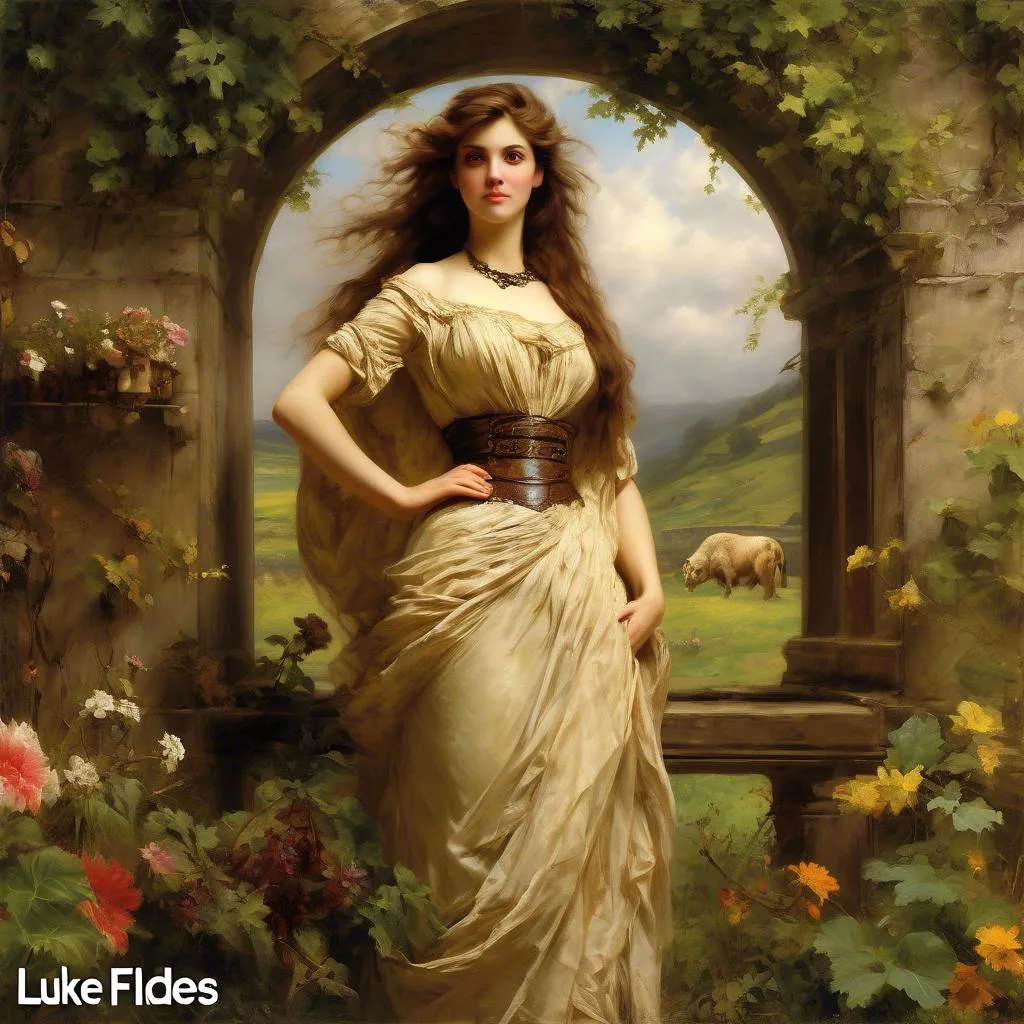 Italiienne – Luke Fildes